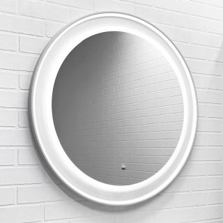 Зеркало Comforty Ереван 00-00014146 80 см серый